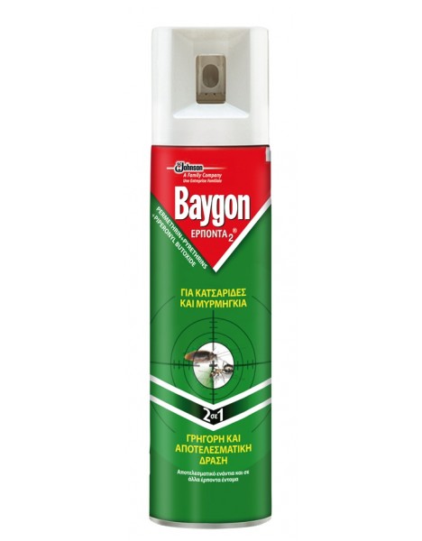 Baygon Aerosol για έρποντα έντομα 400ml